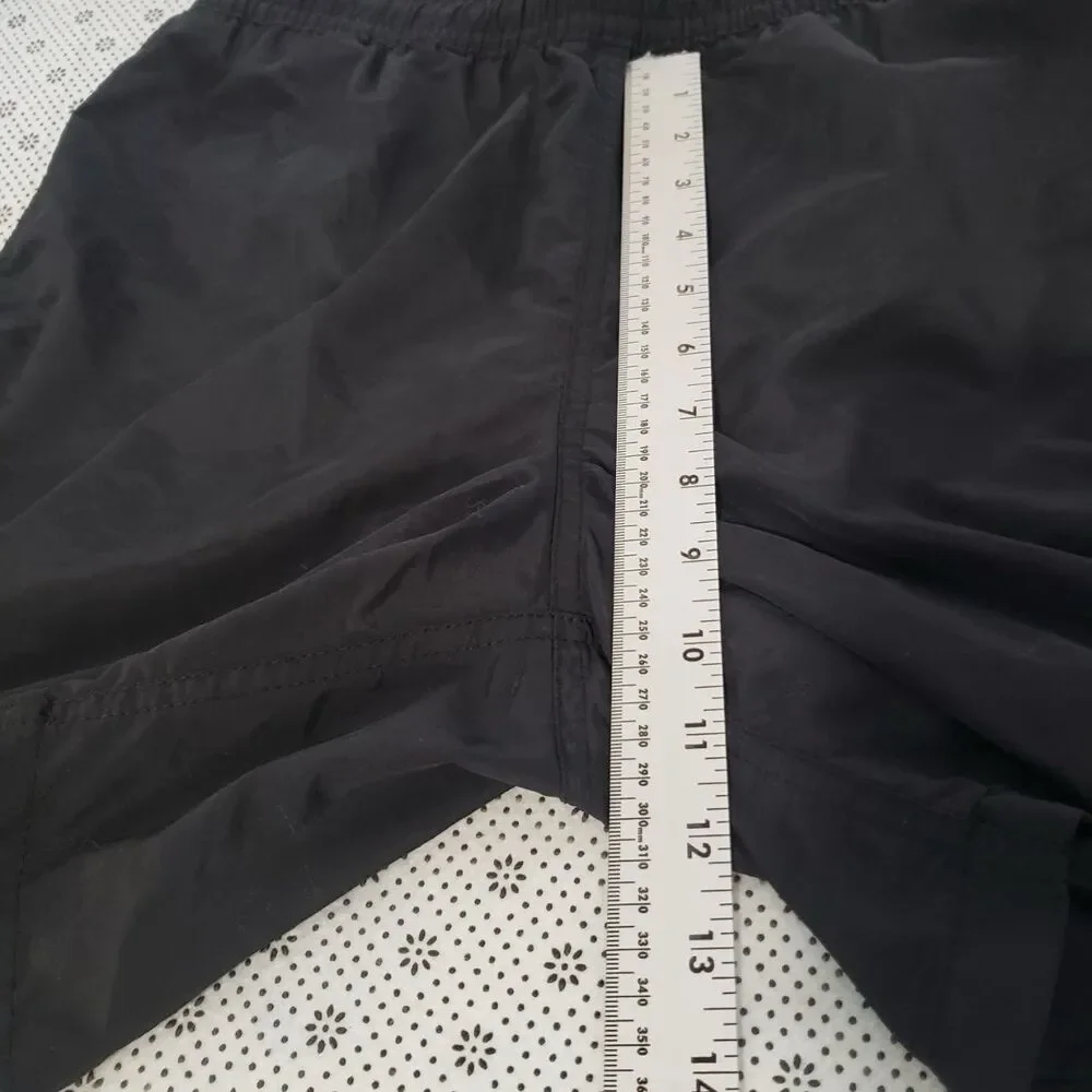 Polo Ralph Lauren Mens Size M Pony Black Traveler Mid-Length Swim Trunks Shorts